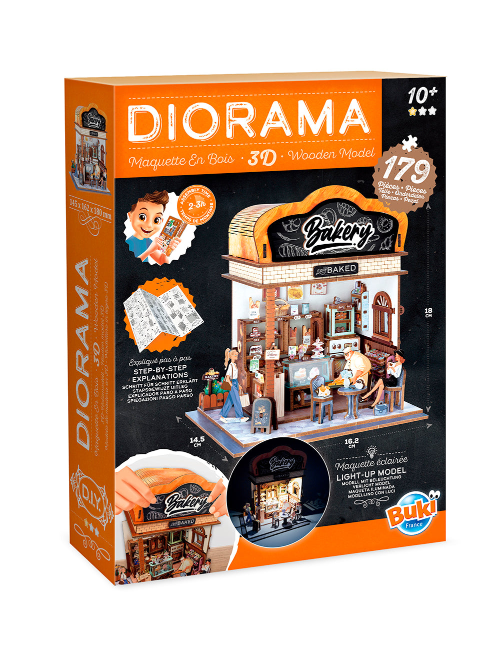 Diorama 3D - Boulangerie