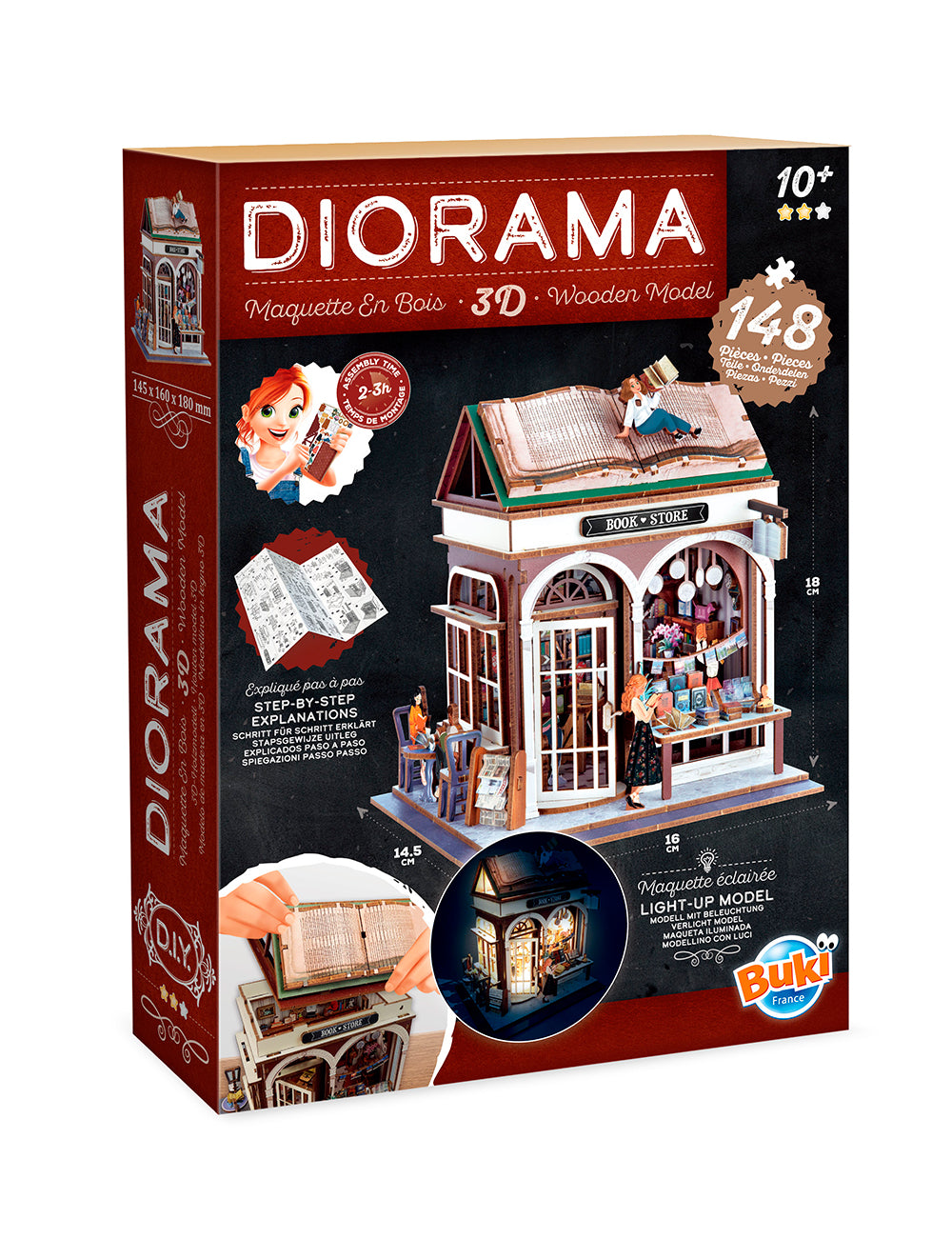 3D Diorama - Bookshop