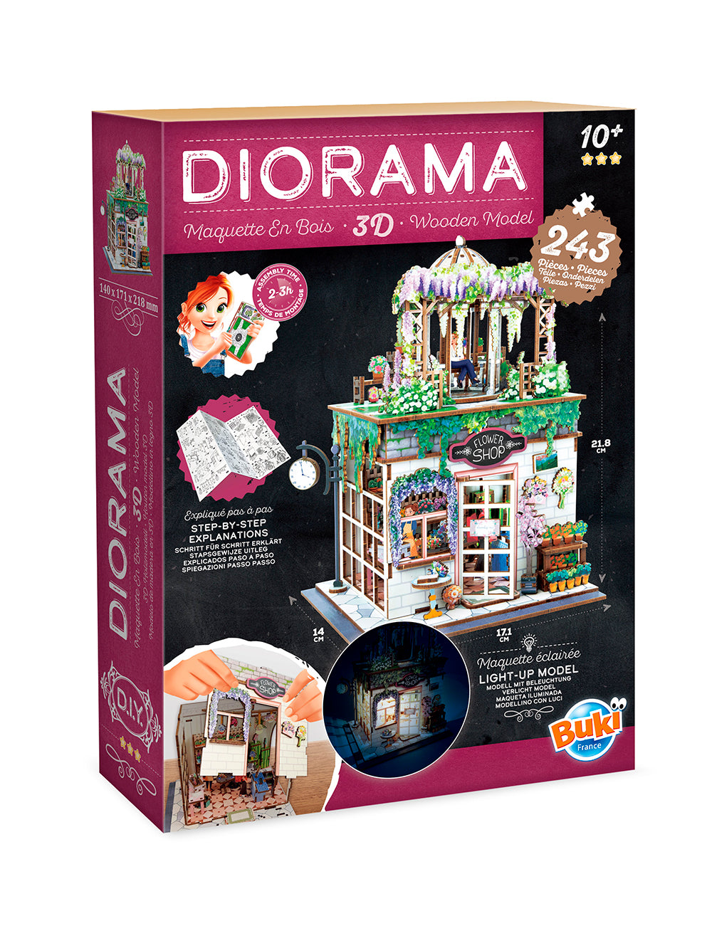 Diorama 3D - Fleuriste