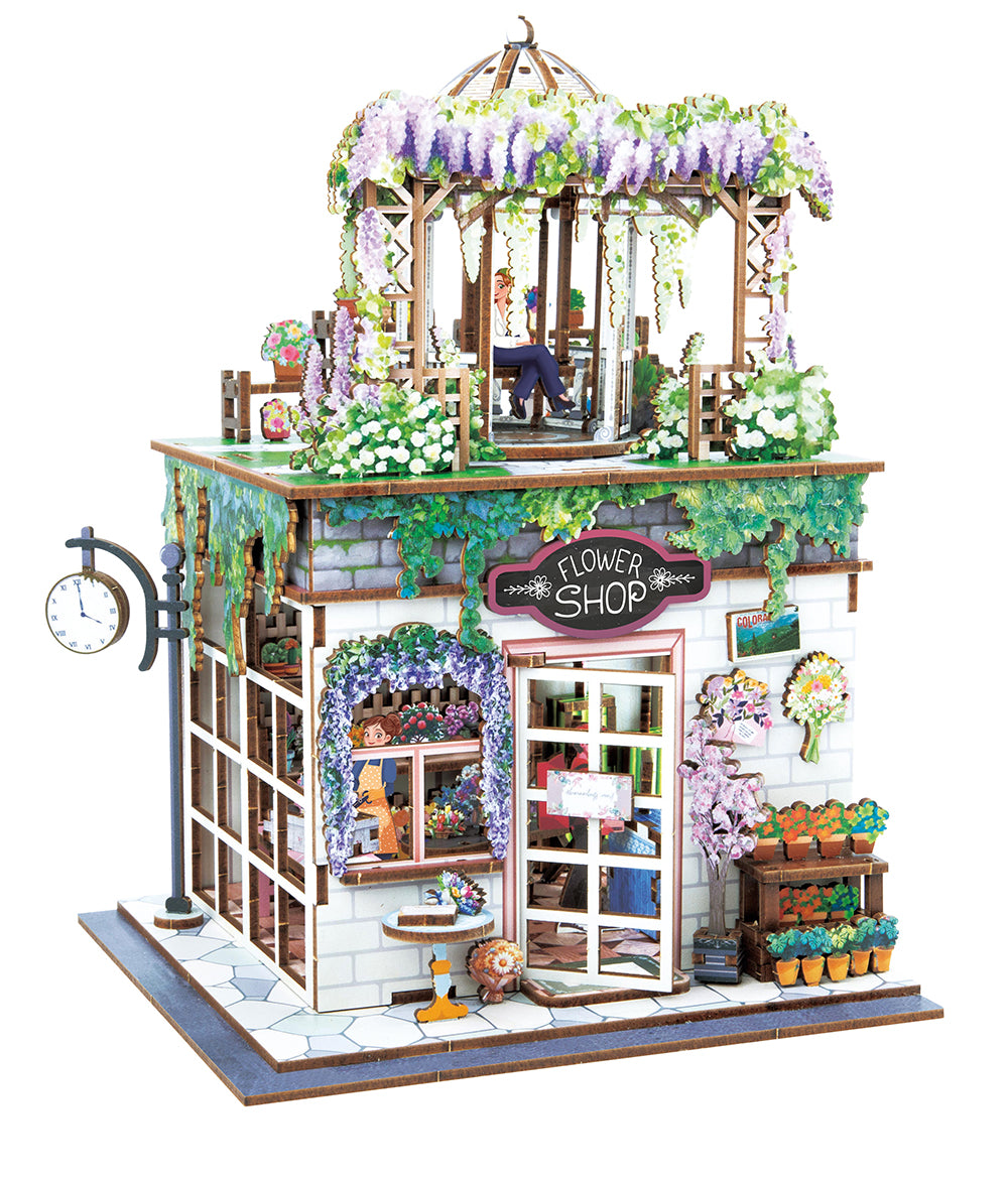 Diorama 3D - Fleuriste