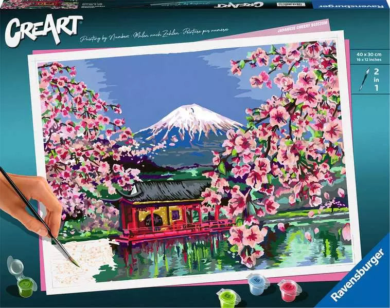 Ravensburger CreArt - Japanese Cherry Blossom (Paint-by-number)
