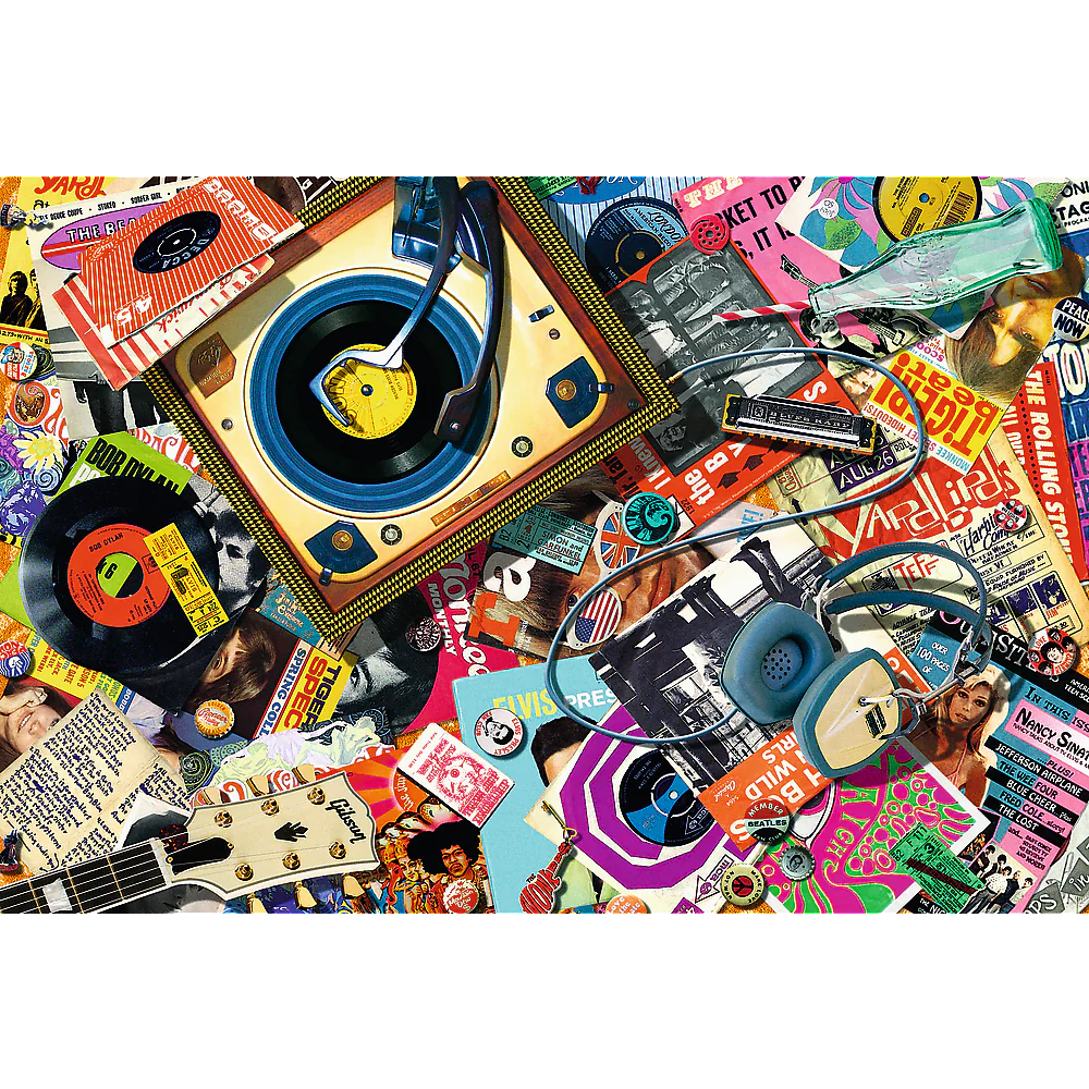 Trefl Wood Craft - In The World of Music (501pcs) (Wooden Jigsaw Puzzle)