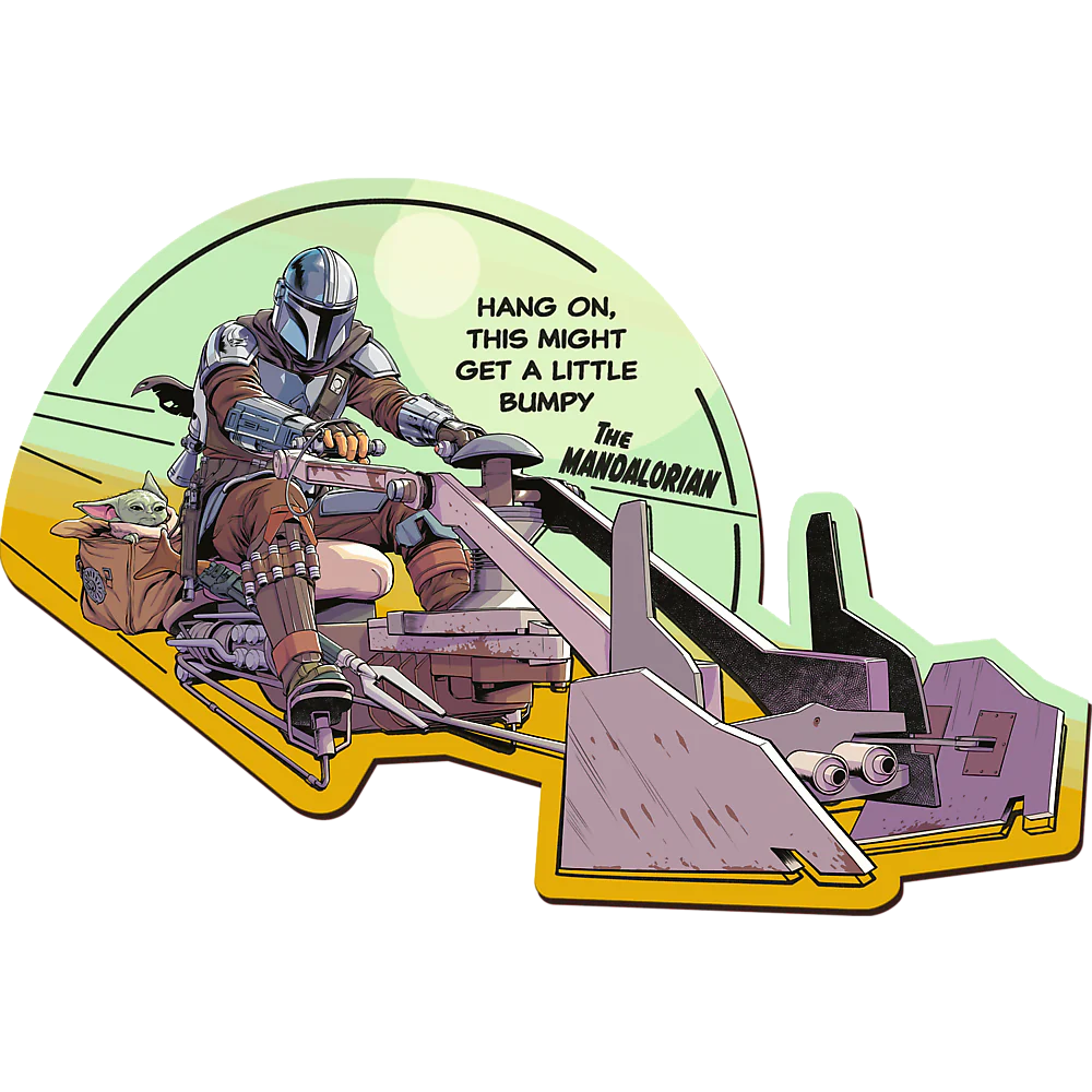 Trefl Wood Craft - Star Wars - The Mandalorian Reunite (160pcs) (Wooden Jigsaw Puzzle)