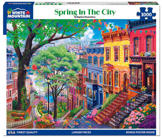 Spring in the City, Bigelow (1000pcs)