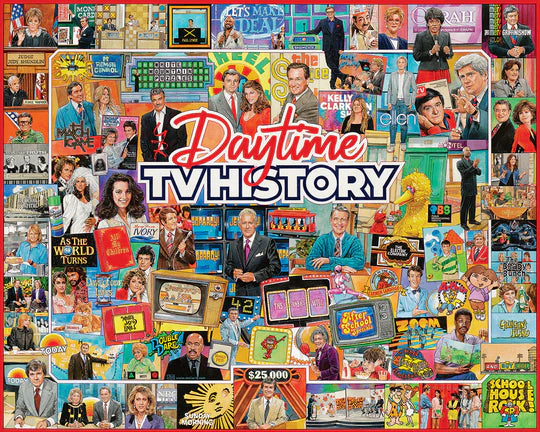 Histoire de la télévision de jour, James Mellett (1000pcs)