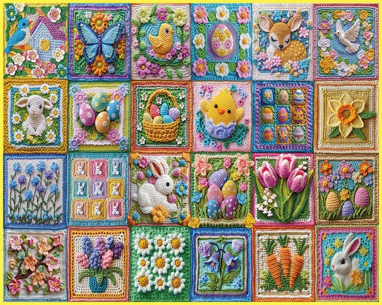 Easter Crochet, Jessica White (1000pcs)