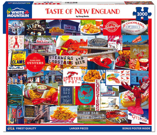 PFG- Taste of New England (1000pcs) (UsageUsed – PUZZLES FOR GOOD)