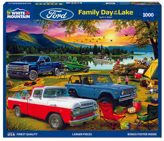 Family Day at The Lake, D.S. Valori (1000pcs)