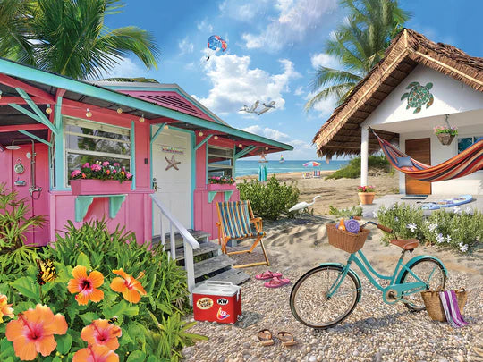 Beach Cottages, Bob Giordano (500pcs)