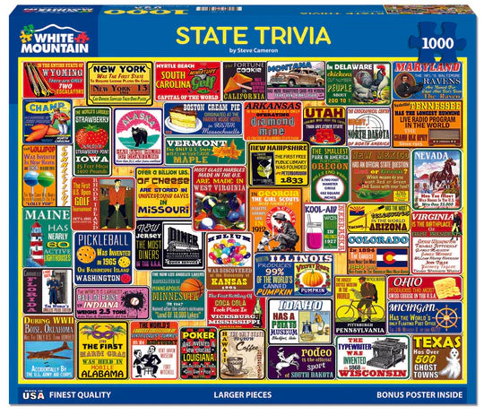 Quiz d'État, Steve Cameron (1000 pièces)