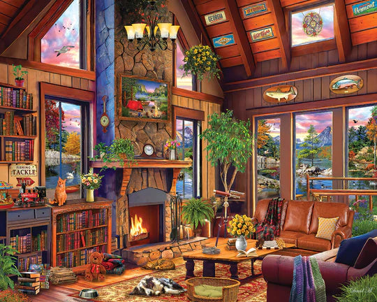 Wilderness Cabin, David MacLean (1000pcs)