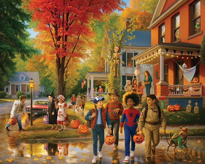 Halloween on Elm Street, Lena Pigareva (1000pcs)