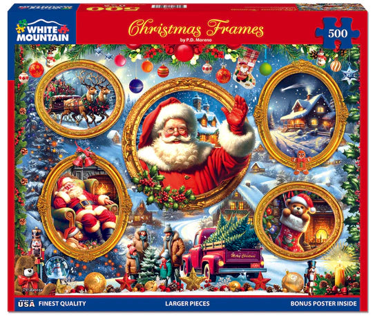 Christmas Frames, P.D. Moreno (500pcs)
