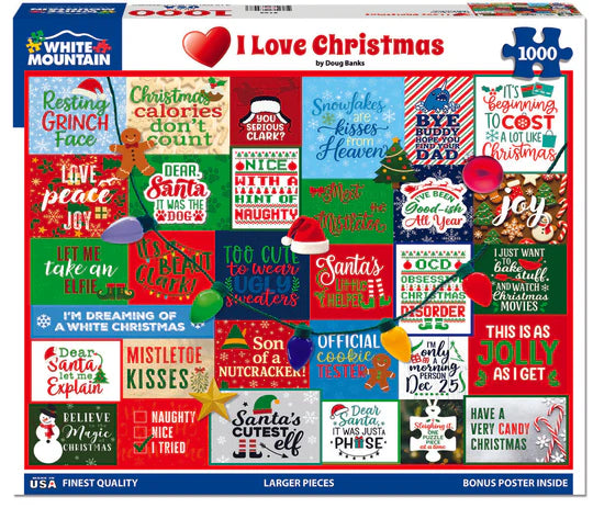 I Love Christmas, Doug Banks (1000pcs)
