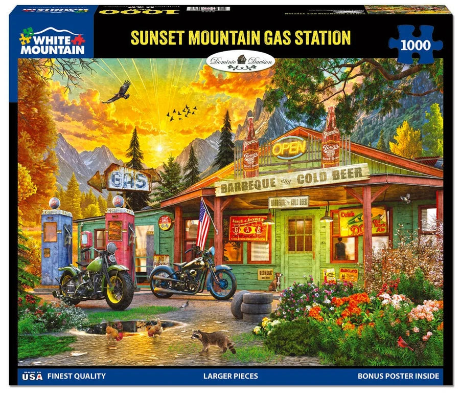 Sunset Mountain Gas Station (1000pcs)