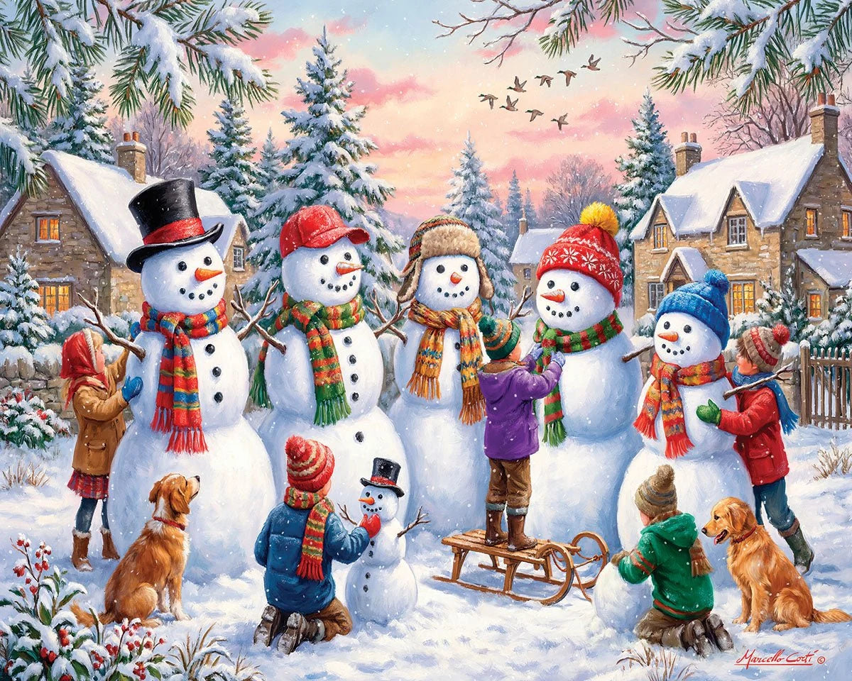 Building Snowmen (300pcs) (EZ Hold)
