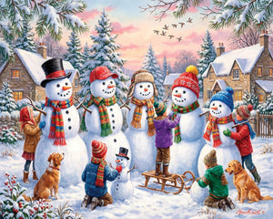 Building Snowmen (300pcs) (EZ Hold)