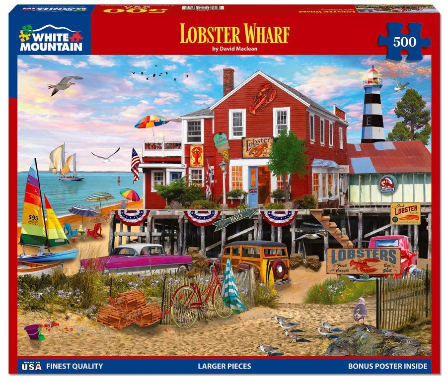 Lobster Wharf, David MacLean (500pcs)