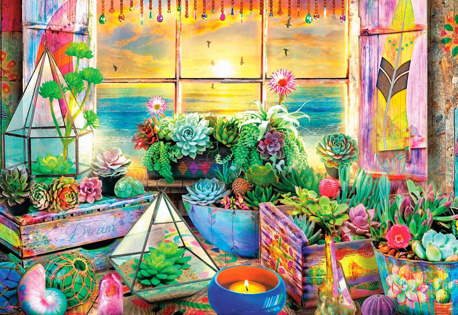 PFG Good Vibes, Aimee Stewart (2000pcs) (Usage/Used - PUZZLES FOR GOOD)