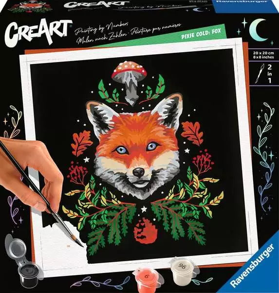 Ravensburger CreArt - Pixie Cold - Fox (Paint-by-number)