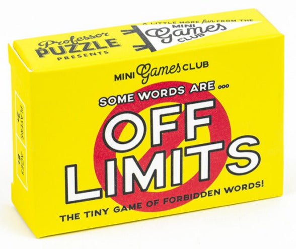 Mini Games Club - Some Words are... OFF LIMITS