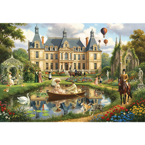 Red Palace By The Water (1500pcs)