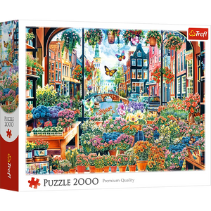 Flower Shop in Amsterdam (2000pcs)