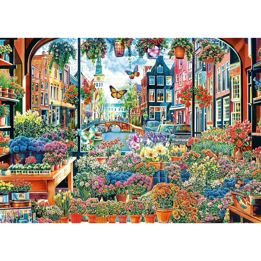 DMG Flower Shop in Amsterdam (2000pcs) (DAMAGED BOX)