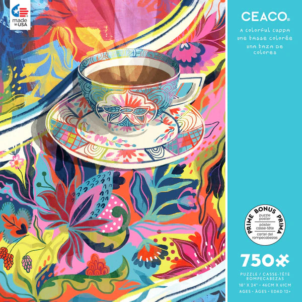 Une tasse colorée (750pcs)