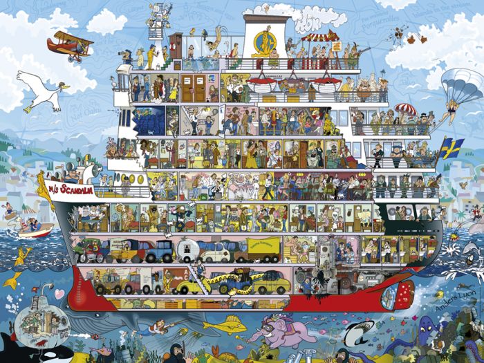DMG Cruise, Lyon (boîte triangulaire) (1500pcs) (boîte endommagée)