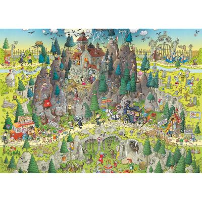 OPEN Funky Zoo: Transylvanian Habitat, Marino Degano (1000pcs)
