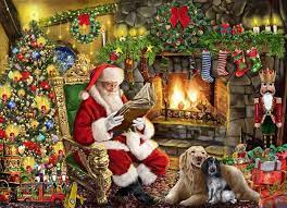 Fireside Santa (1000pcs)