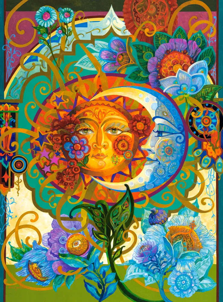 Partenariat du soleil et de la lune (3000pcs)