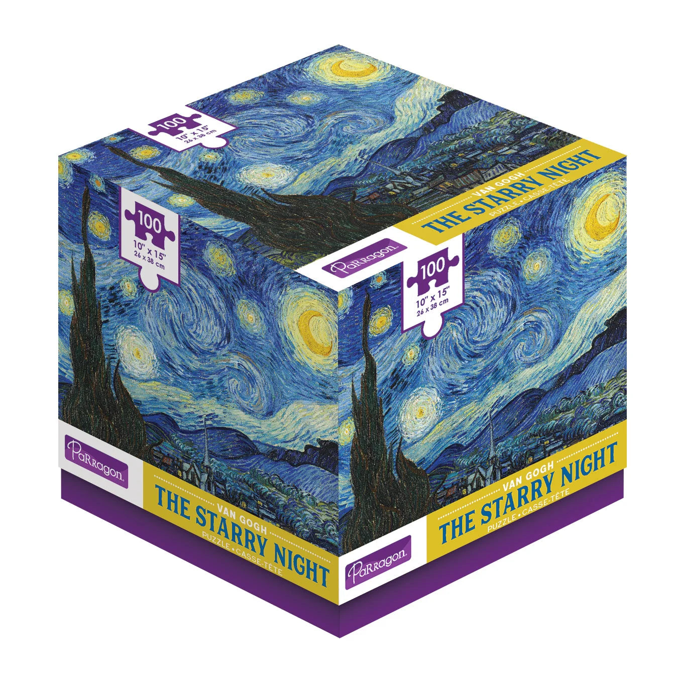 Cube - The Starry Night, Van Gogh (100pcs)