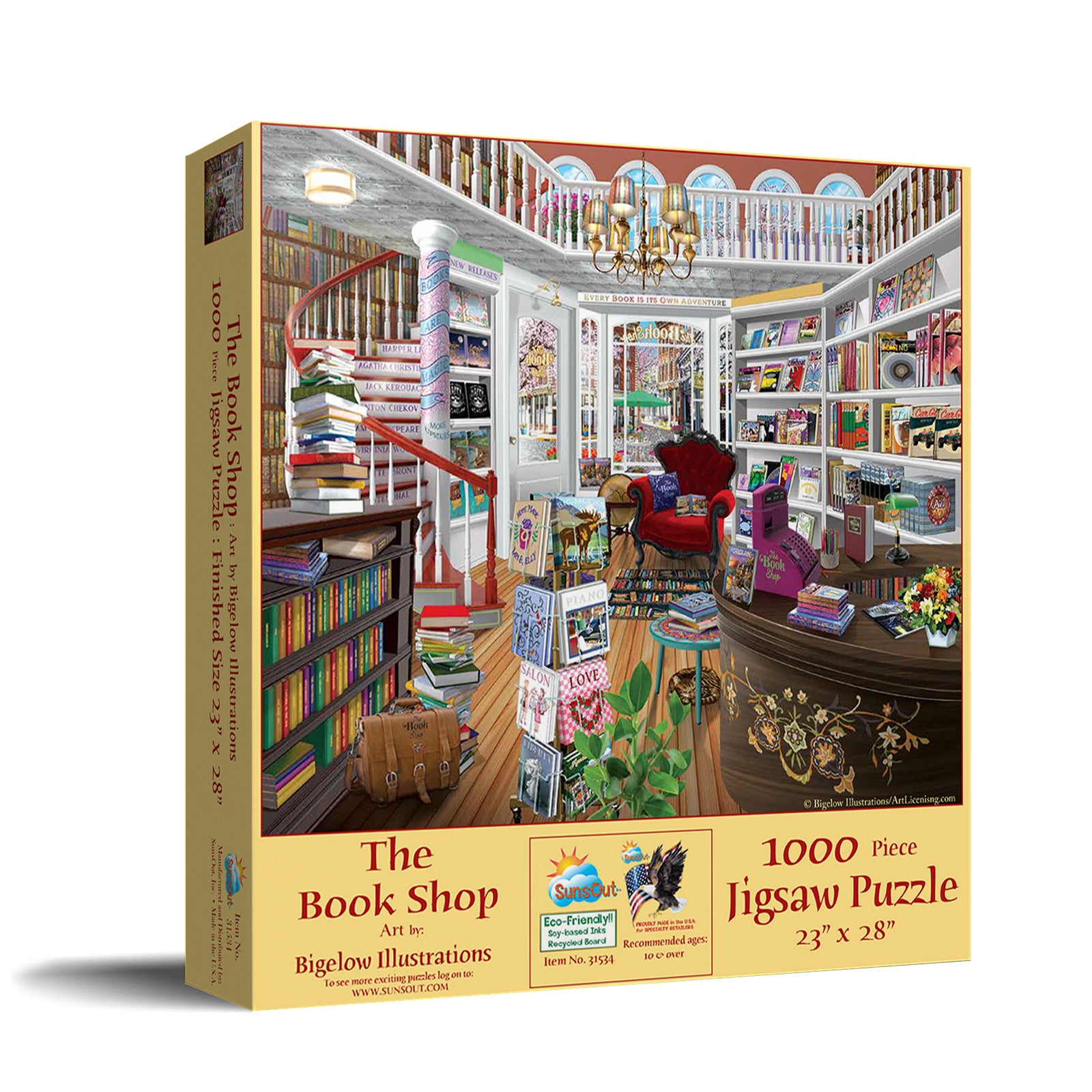 The Book Shop, Bigelow (1000pcs)