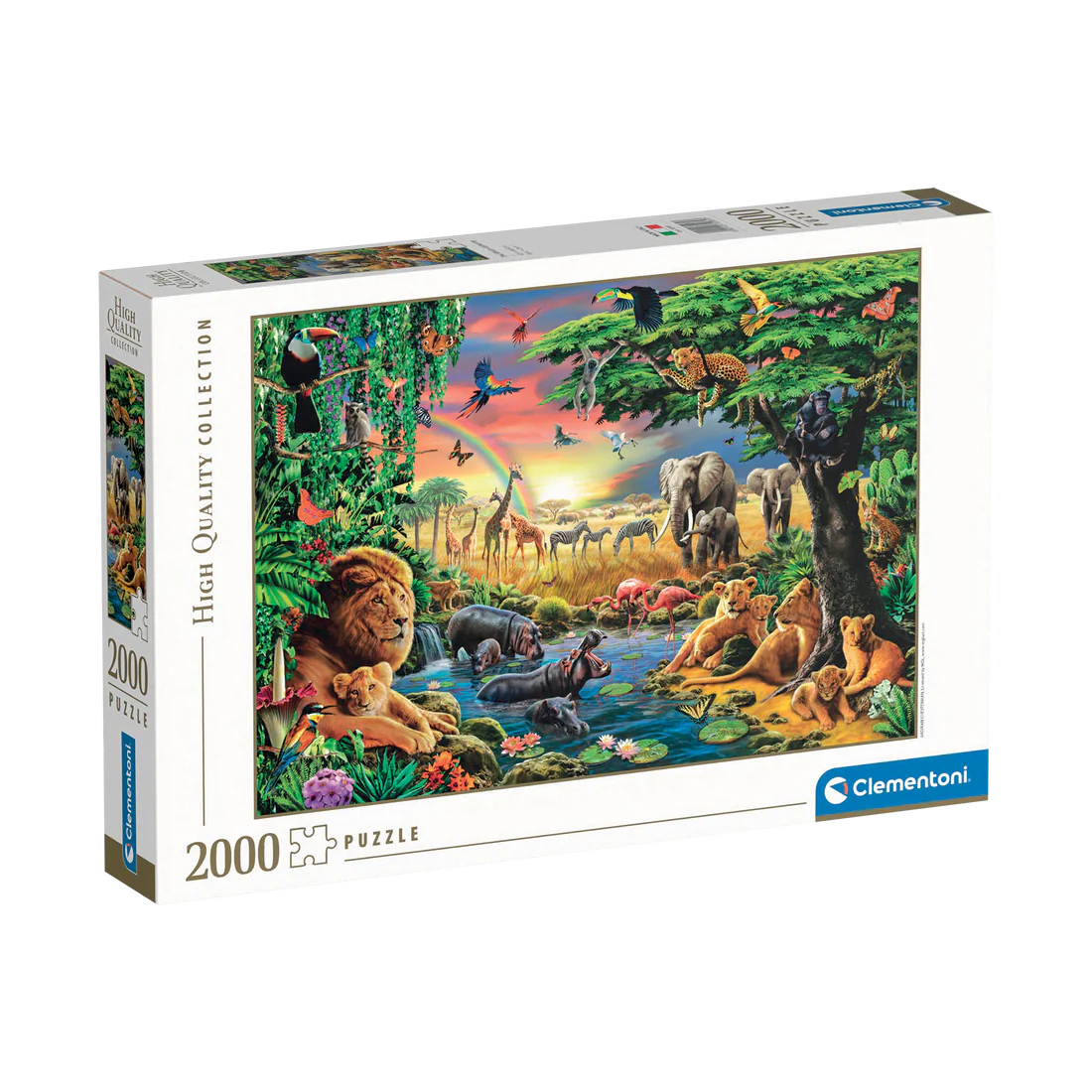 Le rassemblement africain (1500pcs)