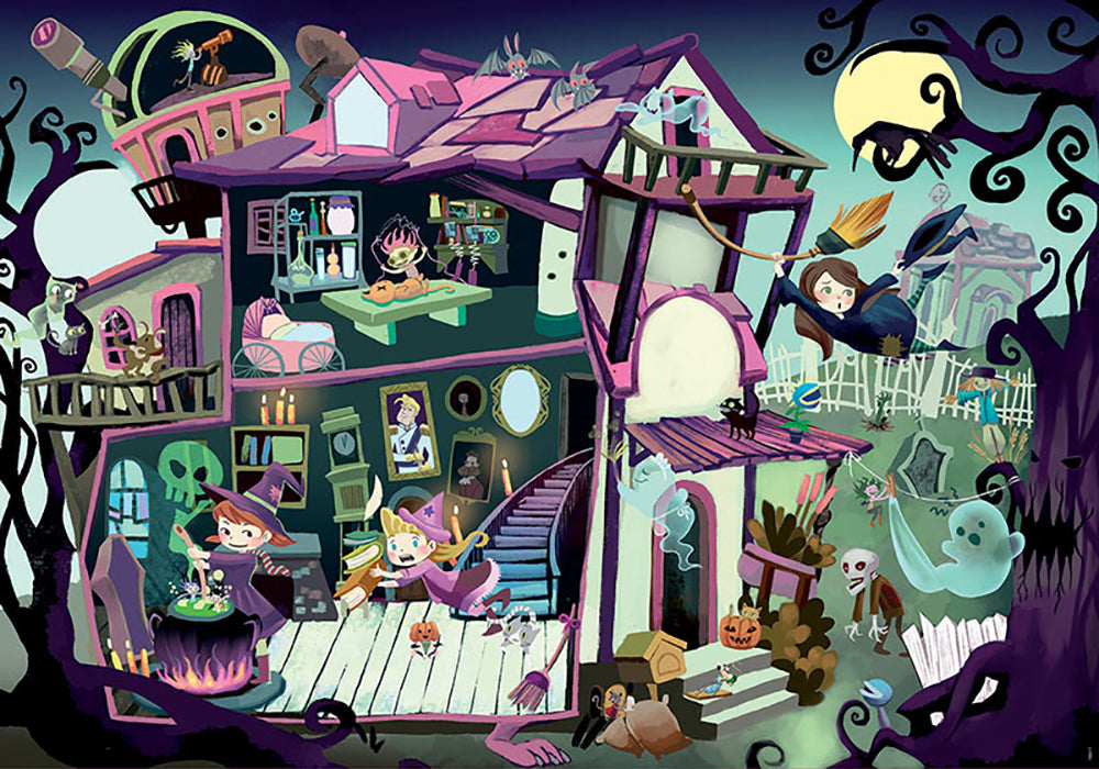 Mysterious - Ghost House (100pcs) (French Edition)