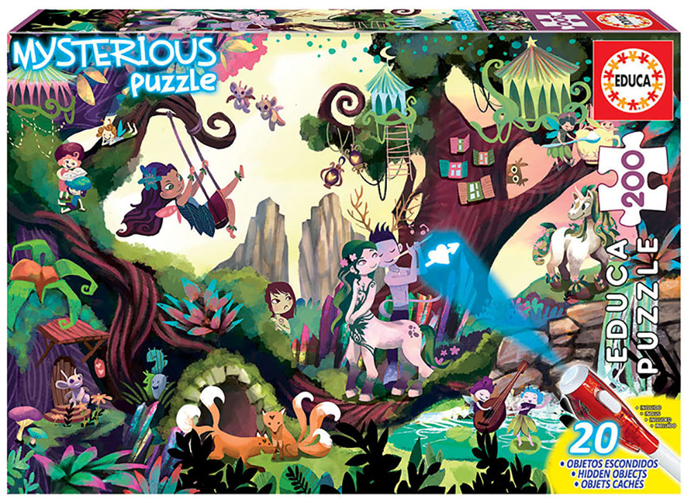 Mysterious - Magic Forest (200pcs) (French Edition)