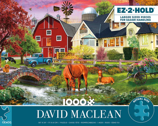 Memories on the Farm , David Maclean (1000pcs) (EZ-2-HOLD)