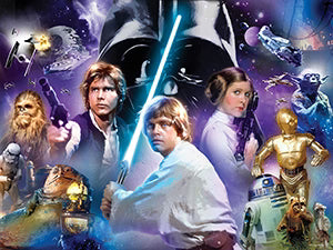 Star Wars - Luke Jedi classique (Puzzle 3D) (500 pièces)