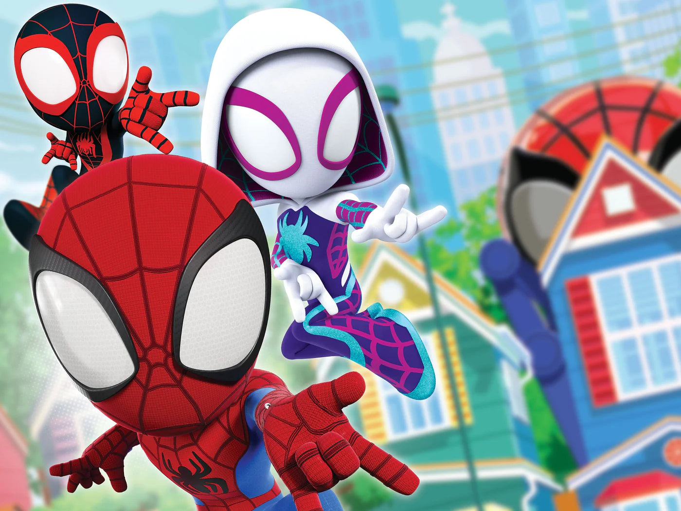 Marvel - Spidey et ses amis incroyables (Puzzle 3D) (200pcs)
