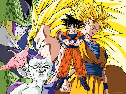 Figurines Dragon Ball Z (3D) (500 pièces)