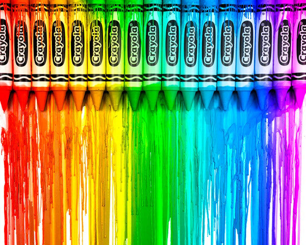 PFG Crayola's Dripping in Color (500pcs) (Usage/Used - PUZZLES FOR GOOD)