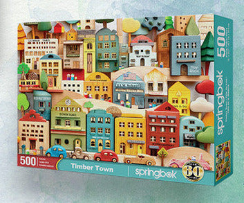 Ville en bois (500 pièces)