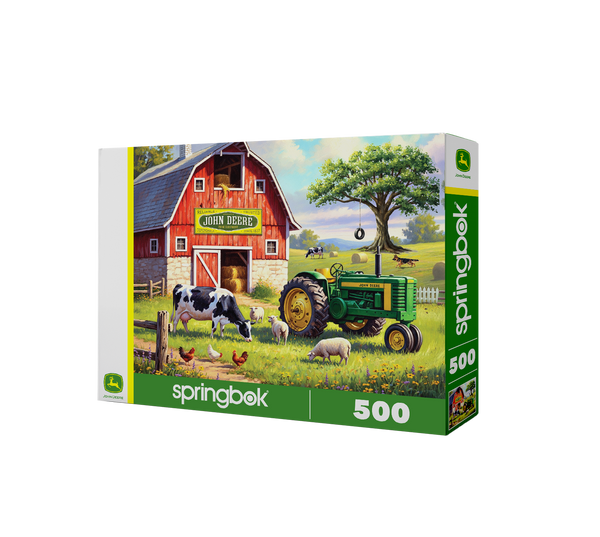 John Deere - Matin à la campagne (500 pièces)