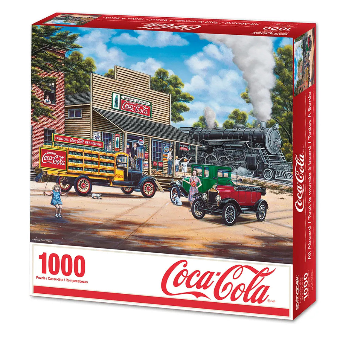 Coca-Cola - Tous à bord, Pamela Renfroe (1000pcs)