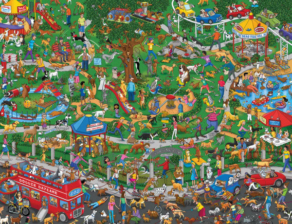 Le parc pour chiens, Steve Skeleton (1000pcs)