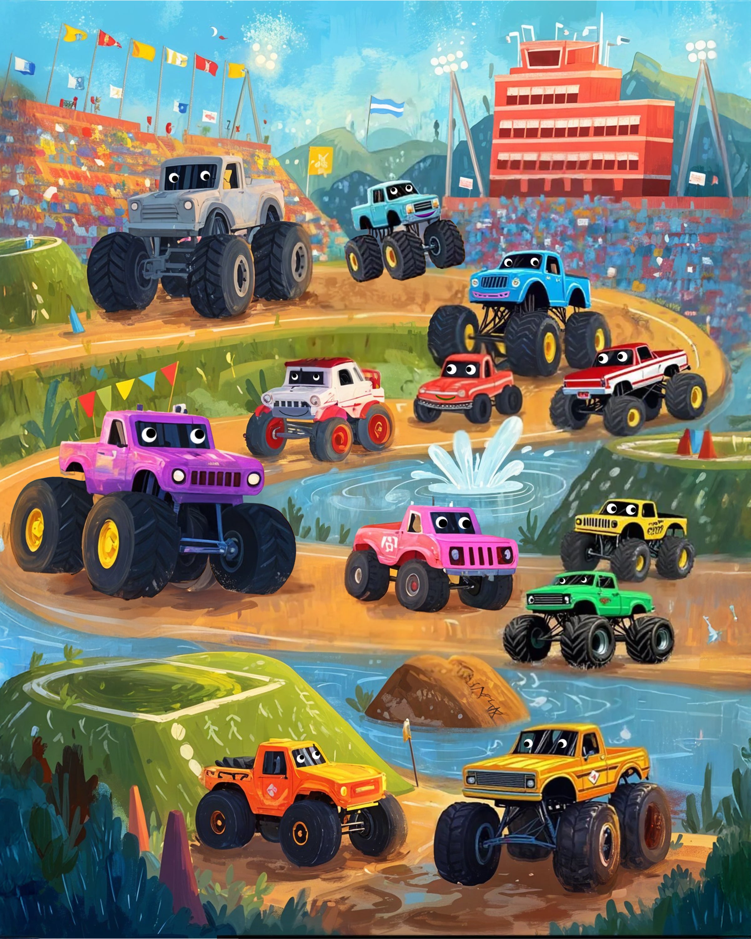 Monster Trucks (25pcs)