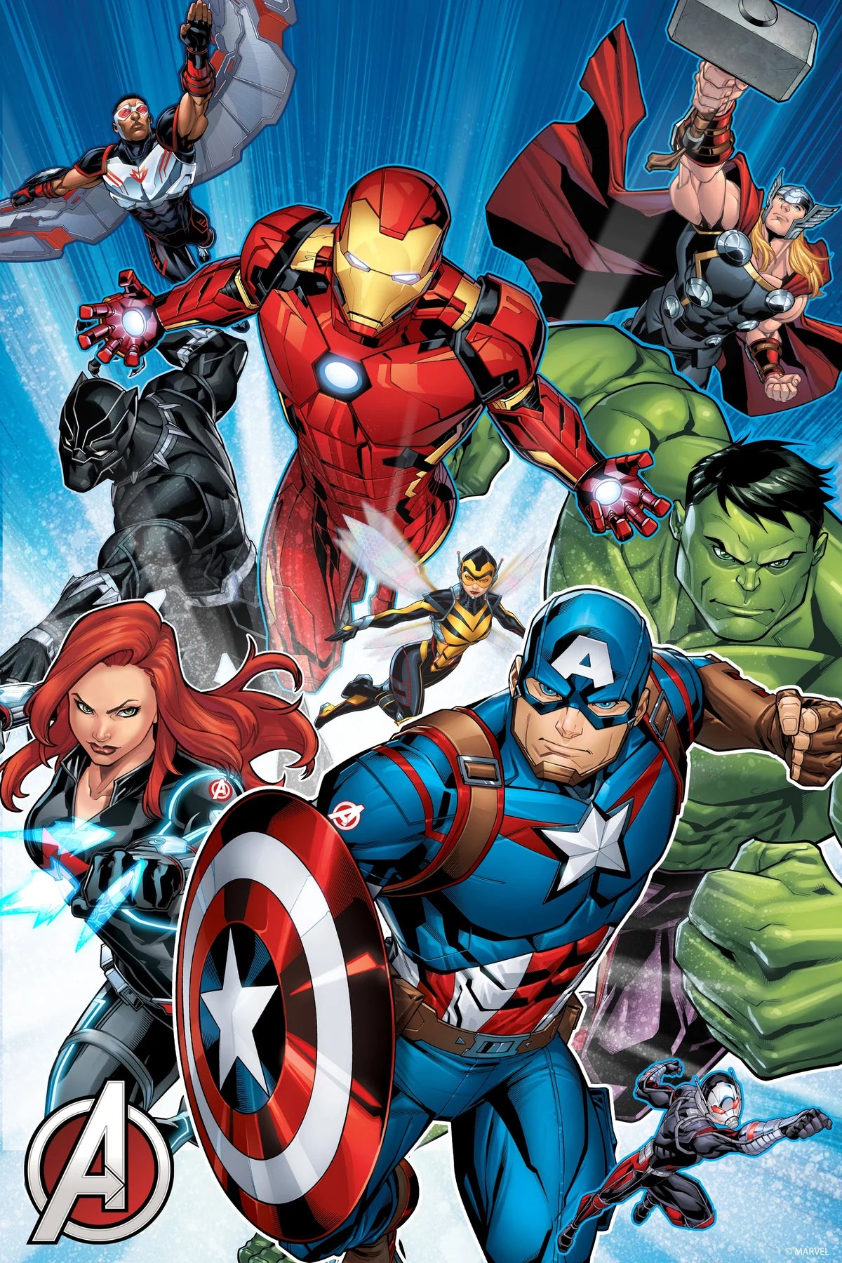 Marvel - Avengers (3D Puzzle) (200pcs)