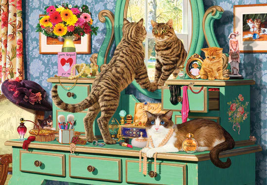 Table de coiffure des chats (260pcs)